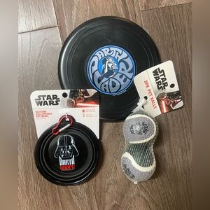 Star Wars Pet Bowl and Play Set